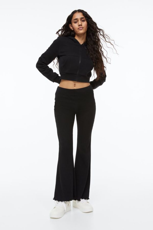 Flared leggings